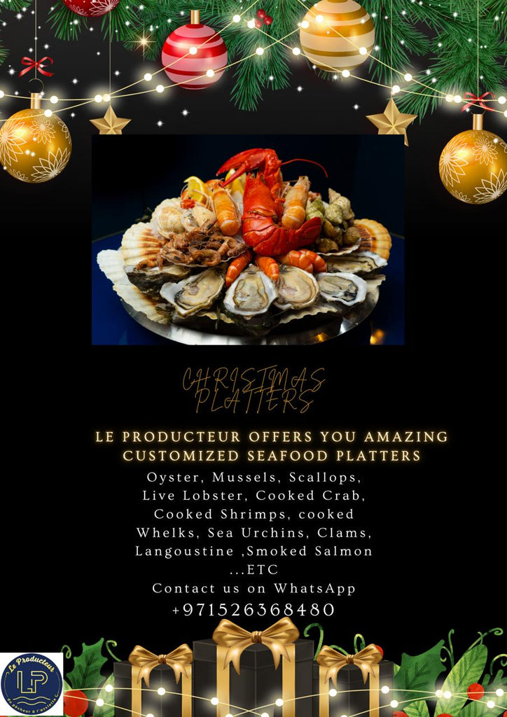 Create your own Christmas Seafood Platter